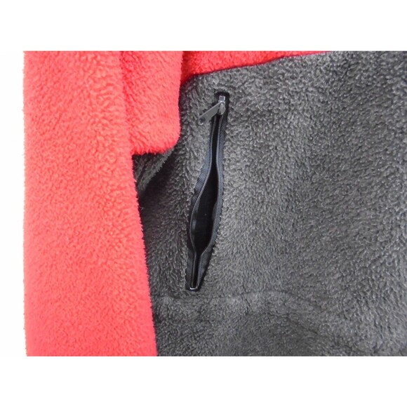 LL Bean Vintage 1991 Fleece Hoodie Mens Size L Pullover 1/2 Zip Made in USA - Picture 7 of 10